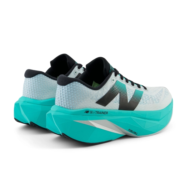 New Balance FuelCell SuperComp Trainer v3 - White/Cyber Jade