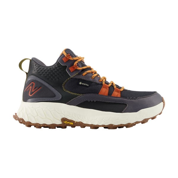 Women's Outdoor Shoes New Balance Fresh Foam X Hierro Mid GTX  Black/Magnet/Cayenne WTHIMCCE