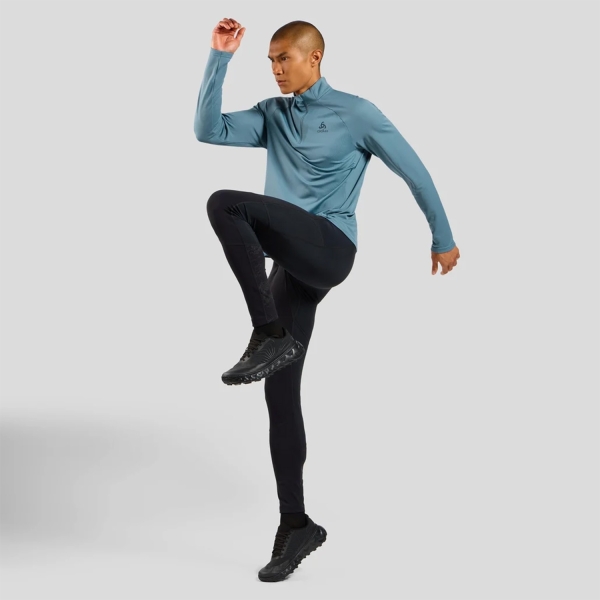 Odlo Essential Ceramiwarm Shirt - Provincial Blue