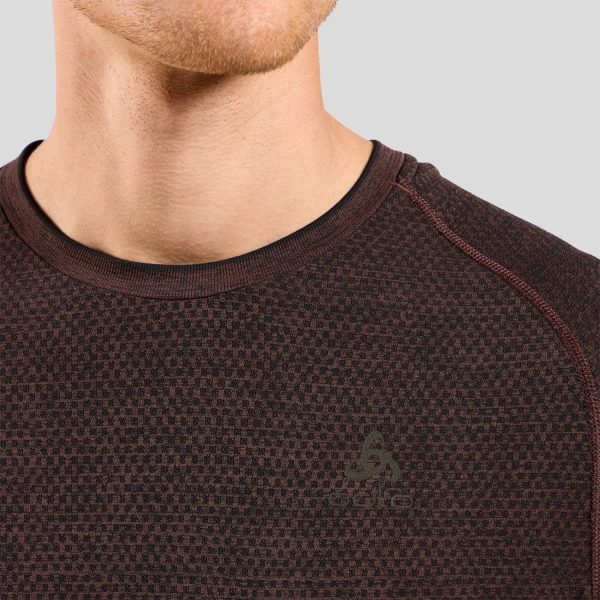 Odlo Essential Camisa - Fudge Melange