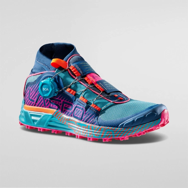 La Sportiva Cyklon - Storm Blue/Cherry Tomato