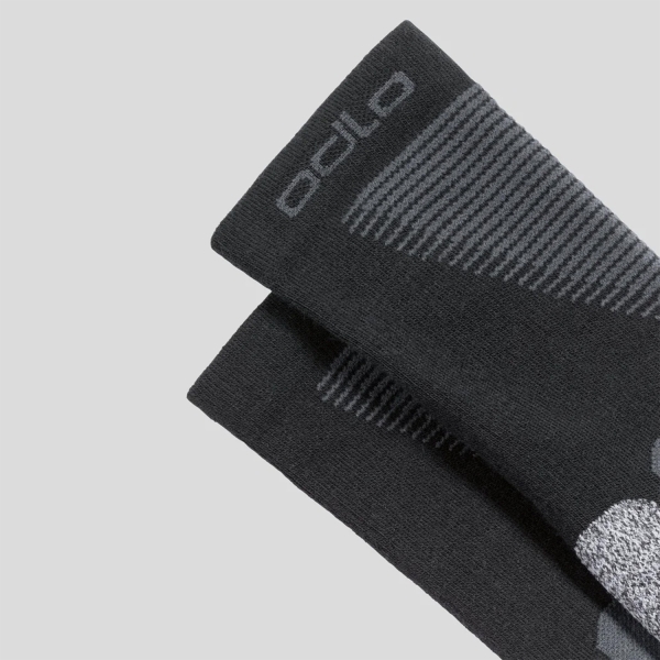 Odlo Active Warm XC Calze - Black/Graphite Grey