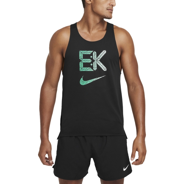 Top Running Hombre Nike Nike Fast Kipchoge Top  Black/Stadium Green/Reflective Silver  Black/Stadium Green/Reflective Silver 