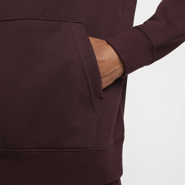Nike Swoosh Logo Sudadera - Burgundy Crush/Black