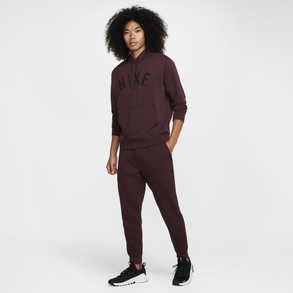 Nike Swoosh Logo Sudadera - Burgundy Crush/Black