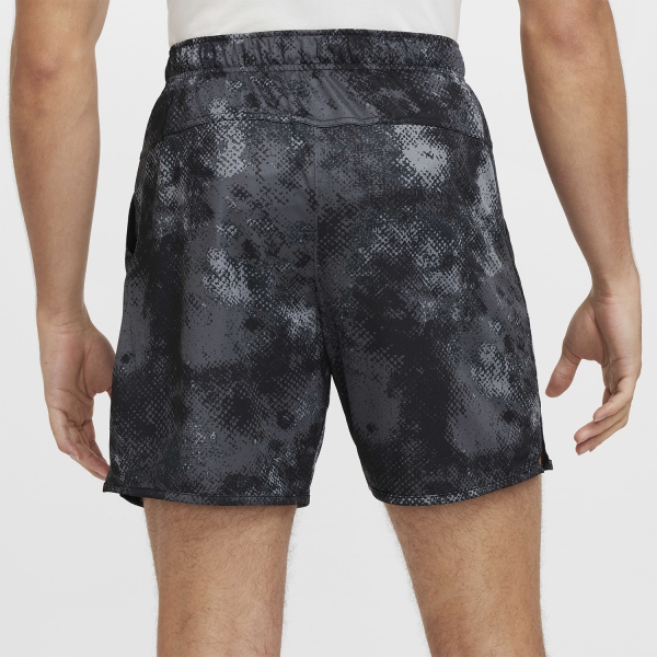 Nike Totality Camo 7in Shorts - Black/White