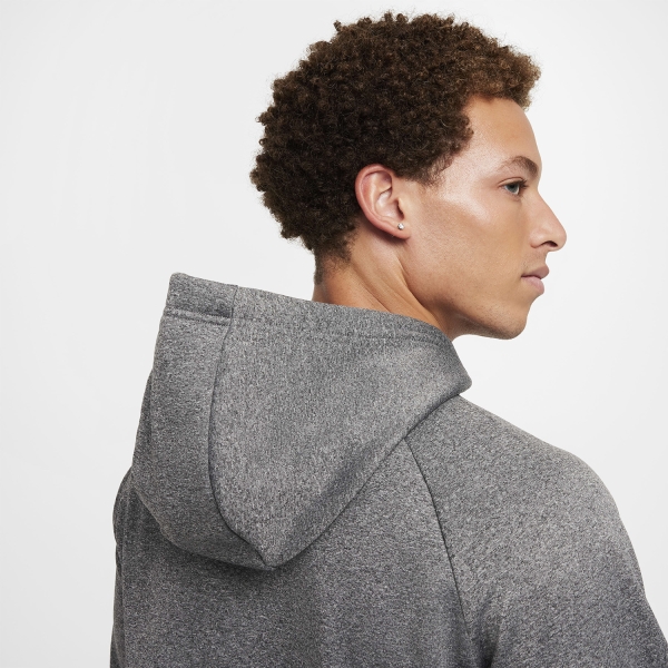 Nike Therma-FIT Pro Hoodie - Black/Heather/White