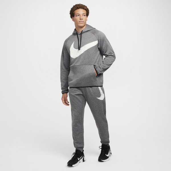 Nike Therma-FIT Pro Hoodie - Black/Heather/White