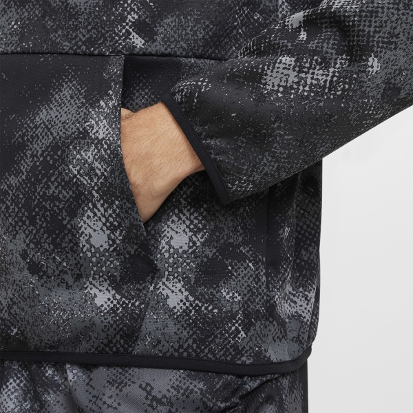 Nike Therma-FIT Camo Felpa - Black