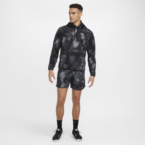 Nike Therma-FIT Camo Felpa - Black