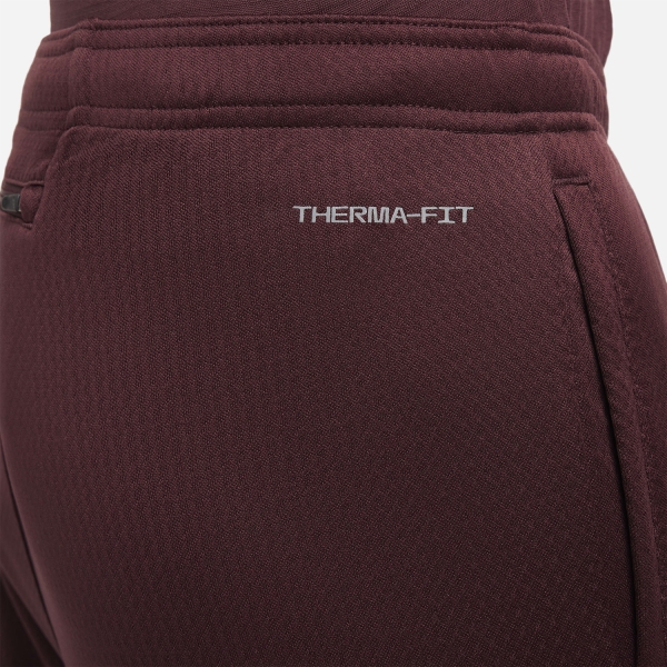 Nike Sphere Challenger Pantalones - Burgundy Crush/Black/Reflective Silver