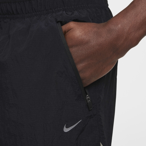 Nike Stride 5in Shorts - Black/Reflective Silver