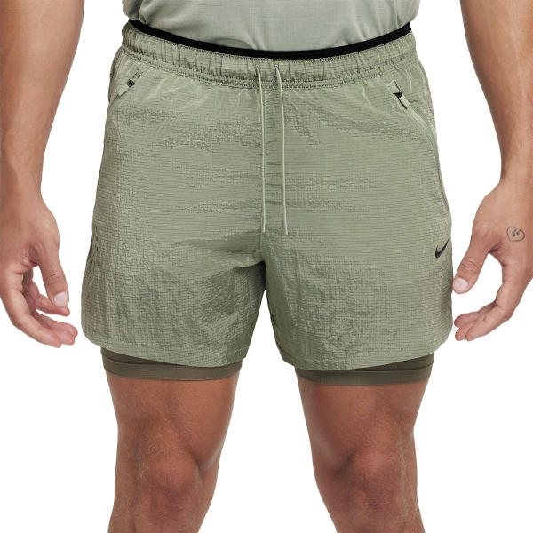 Pantalone cortos Running Hombre Nike Stride 5in Shorts  Jade Horizon/Reflective Silver FZ1135370