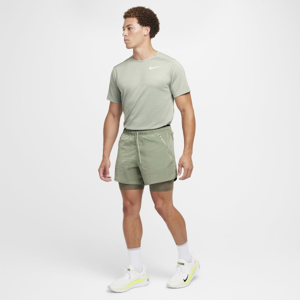 Nike Stride 5in Shorts - Jade Horizon/Reflective Silver
