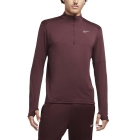 Nike Therma-FIT Pro Maglia - Burgundy Crush/Reflective Silver