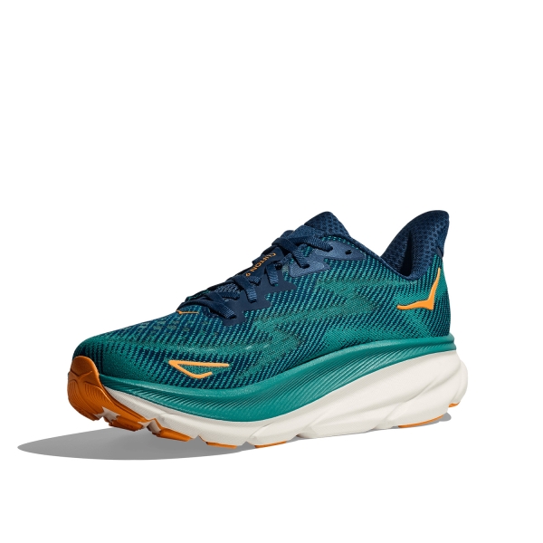 Hoka Clifton 9 Wide - Midnight/Oceanic