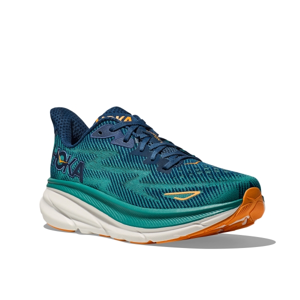 Hoka Clifton 9 Wide - Midnight/Oceanic