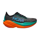 Hoka Mach X 2 - Black/Electric Aqua