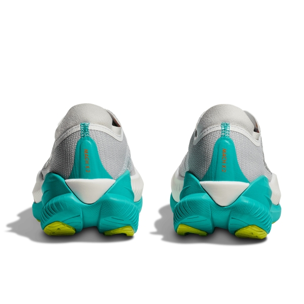Hoka Mach X 2 - Frost/Electric Aqua
