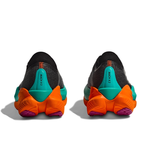 Hoka Mach X 2 - Black/Electric Aqua