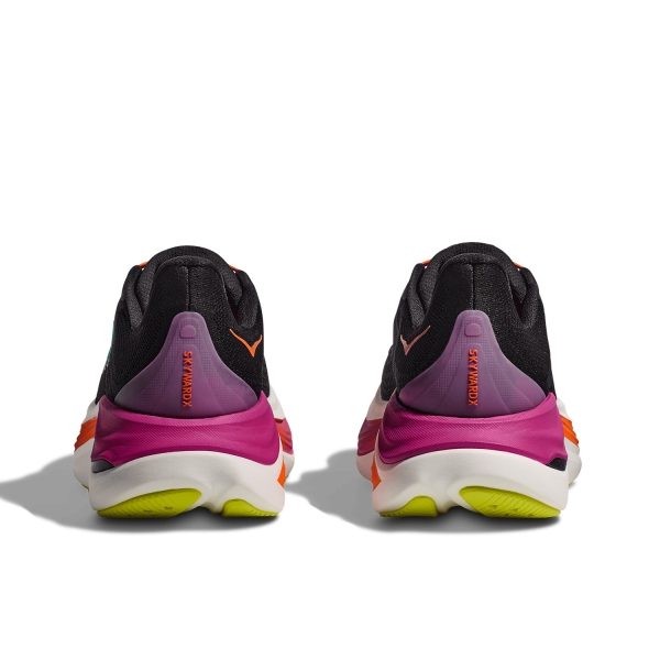 Hoka Skyward X - Black/Electric Aqua