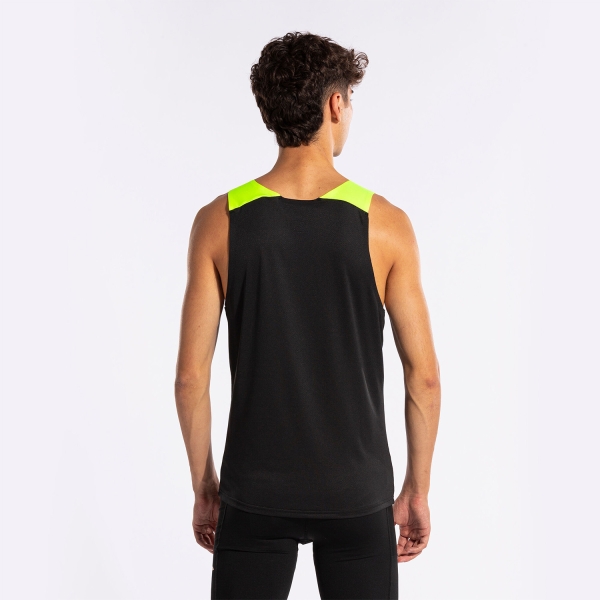 Joma Elite X Top - Black/Fluor Yellow
