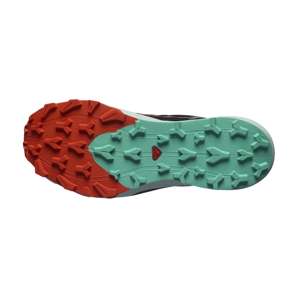 Salomon Thundercross - Black/Cherry Tomato/Electric Green