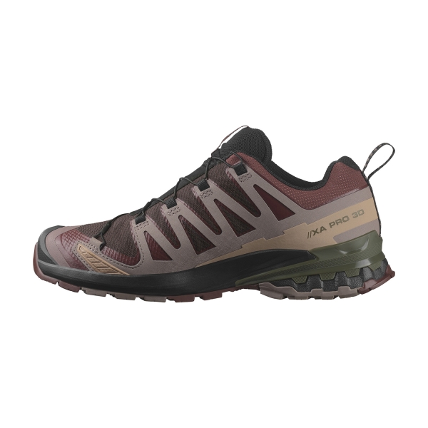 Salomon XA Pro 3D V9 GTX - Black Coffee/Rum Raisin/Olive Night