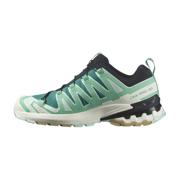 Salomon XA Pro 3D V9 GTX - Deep Lake/Electric Green/Vanilla Ice