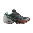 Salomon Speedcross 6 GTX - Black/Electric Green/Cherry Tomato