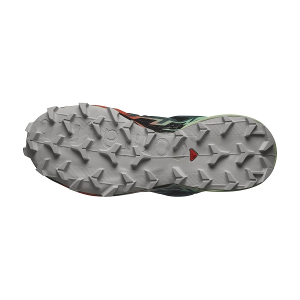 Salomon Speedcross 6 GTX - Black/Electric Green/Cherry Tomato