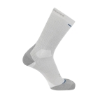 Salomon Ultra Glide Crew Socks - White/Pearl Blue/Bering Sea