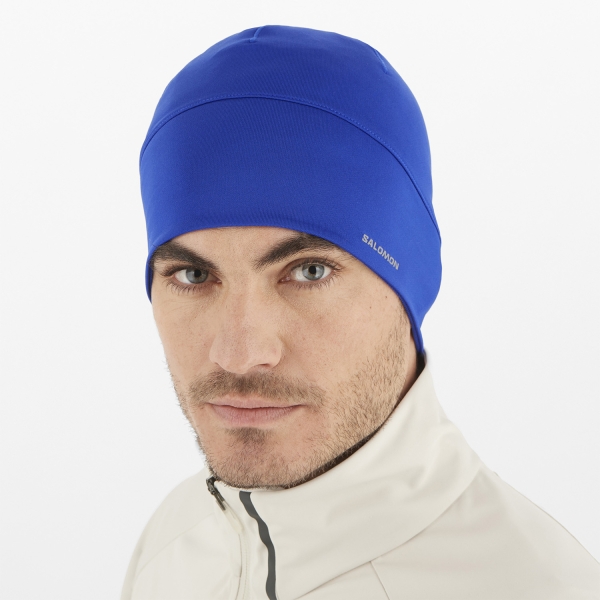 Salomon Active Gorro - Surf The Web/Reflective Silver