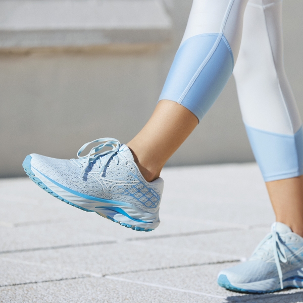 Mizuno Wave Inspire 20 - Plein Air/River Blue
