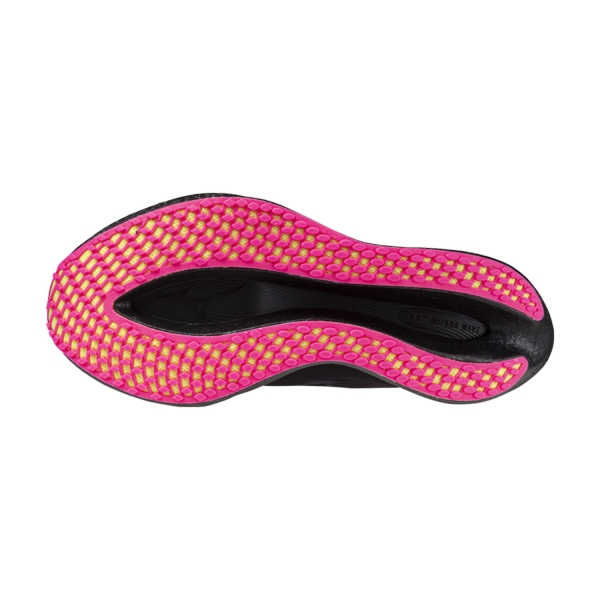 Mizuno Wave Rebellion Pro 2 - Black/Silver/Pink Tetra