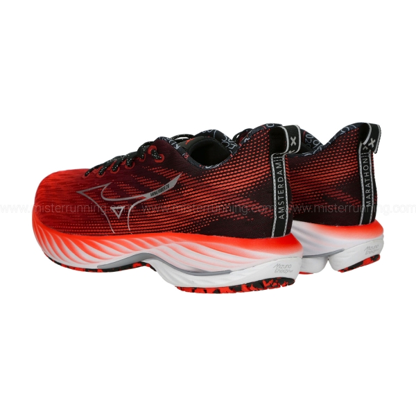 Mizuno Wave Rider 28 - Igniton Red/Silver/Black