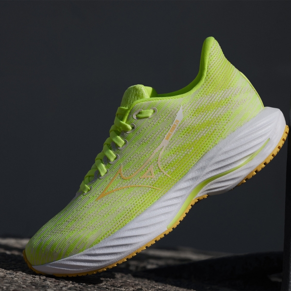 Mizuno Wave Rider 28 - Neo Lime/Black/Acid Lime