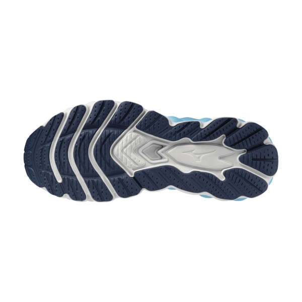 Mizuno Wave Sky 8 - Blue Wing Teal/Neo Silver/River Blue