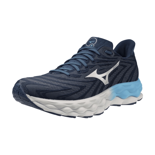 Mizuno Wave Sky 8 - Blue Wing Teal/Neo Silver/River Blue