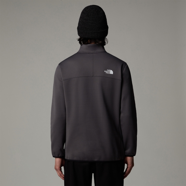 The North Face Crest Maglia - Anthracite Grey/TNF Black
