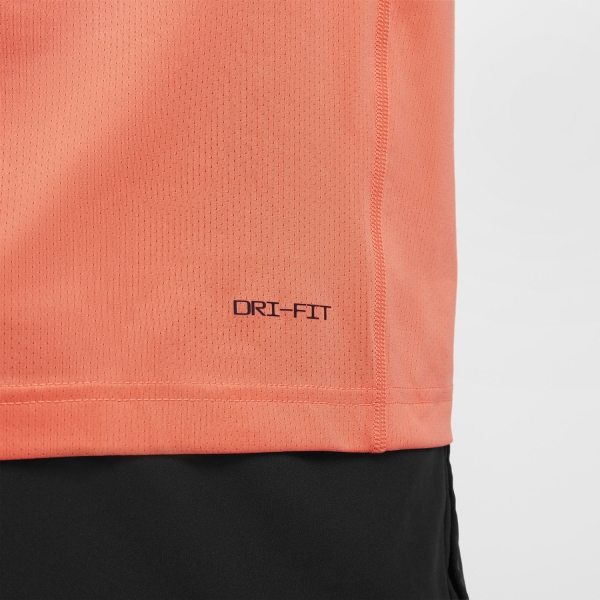 Nike Dri-FIT Ready Camiseta - Light Wild Mango/Black