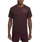 Nike Dri-FIT UV Run Division Miler T-Shirt - Burgundy Crush/Reflective Silver