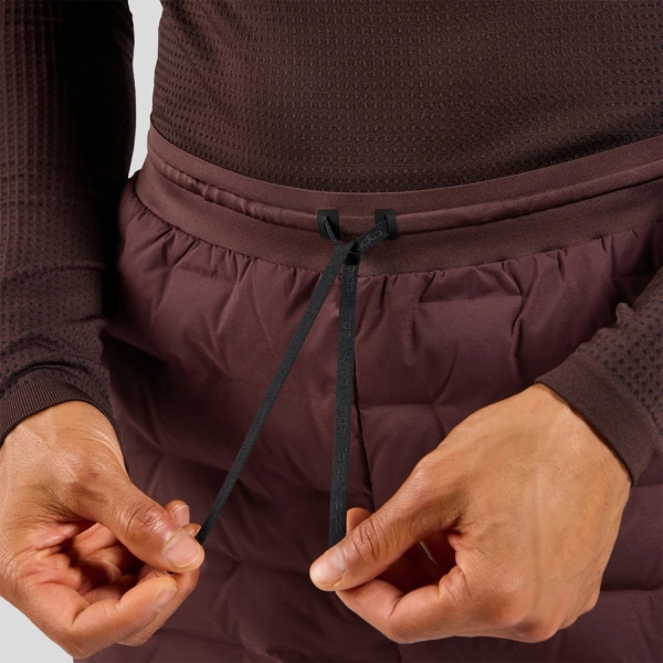 Odlo Zeroweight Insulator 8in Pantaloncini - Fudge