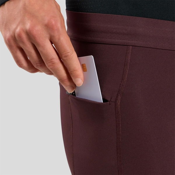 Odlo Zeroweight Tights - Fudge