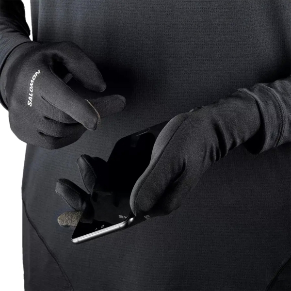 Salomon Cross Warm Guantes - Deep Black