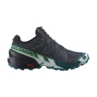 Salomon Speedcross 6 - Carbon/Tahitian Tide/White