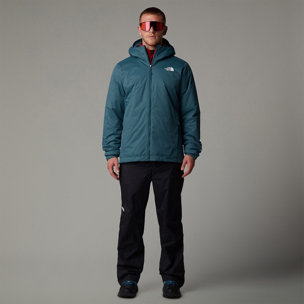 The North Face Quest Insulated Jacket - Mallard Blue/Dark Heather
