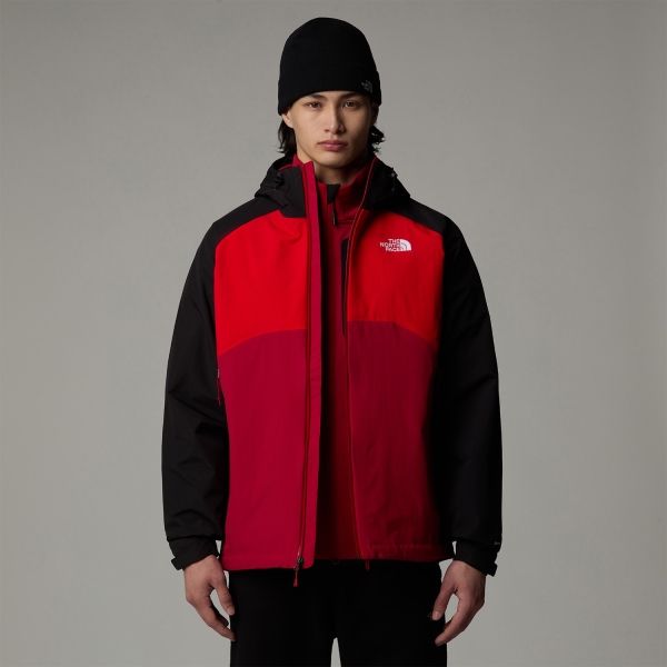 The North Face Stratos Jacket - Garnet Red/High Risk Red