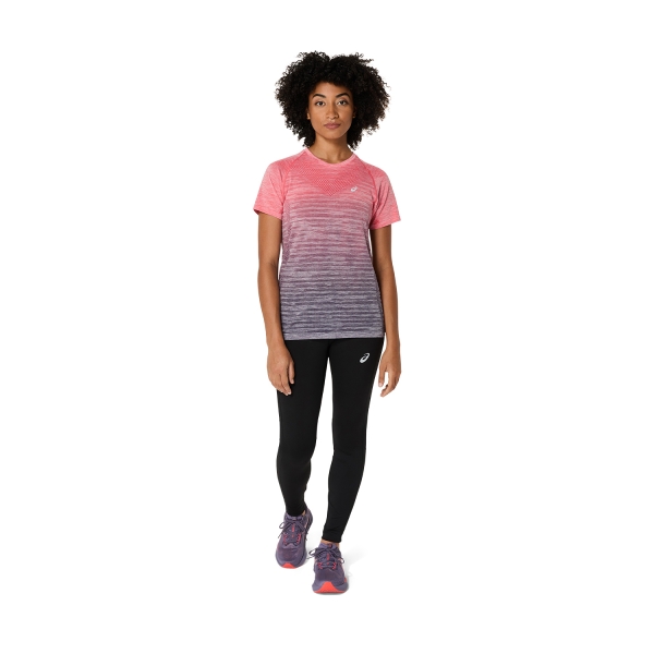 Asics Seamless Maglietta - Coral Reef/Greyish Purple