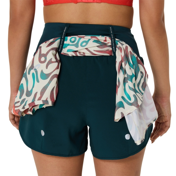 Asics Road 3.5in Shorts - Saxon Green